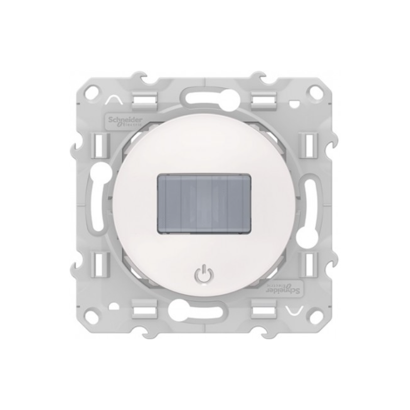 Odace 2011 - détecteur présence et mouvement - blanc - toutes charges - 3 fils