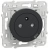Odace 2011 - Prise affleurante + usb C10.5W - anthracite