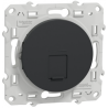 Odace 2011 - prise RJ45 cat.6 STP - grade 2TV min à grade 3TV - anthr