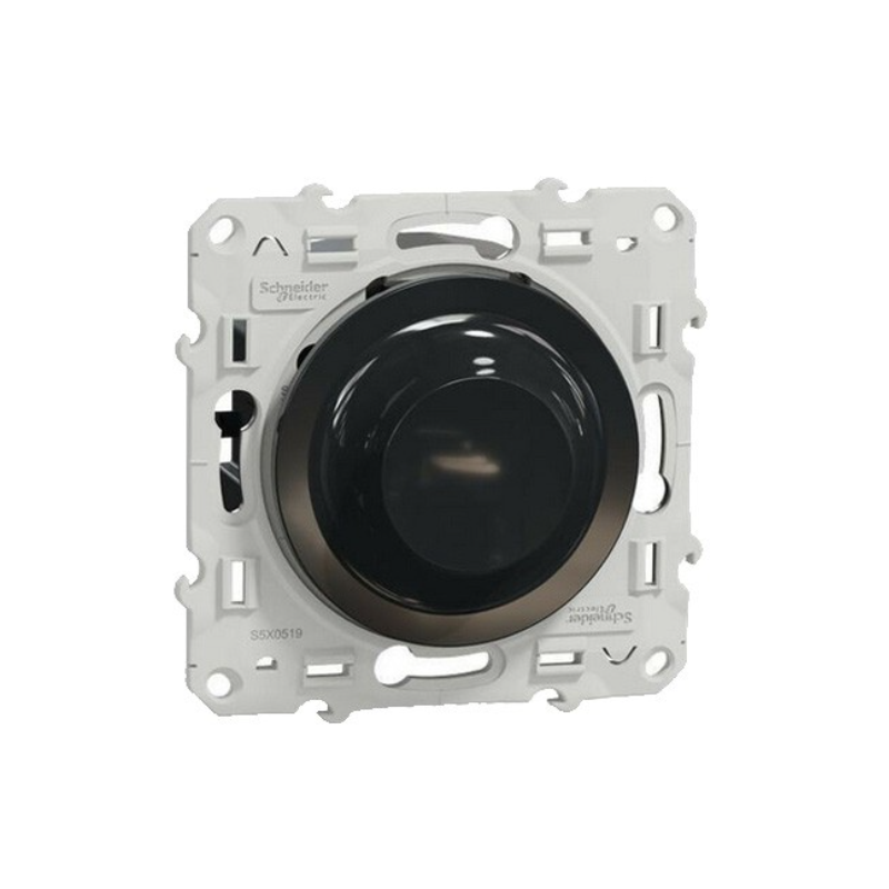 Odace 2011 - variateur de lumière universel en 2 ou 3 fils 3W-100W(LED) - anthr