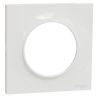 Odace 2011 Styl - plaque 1 poste blanc
